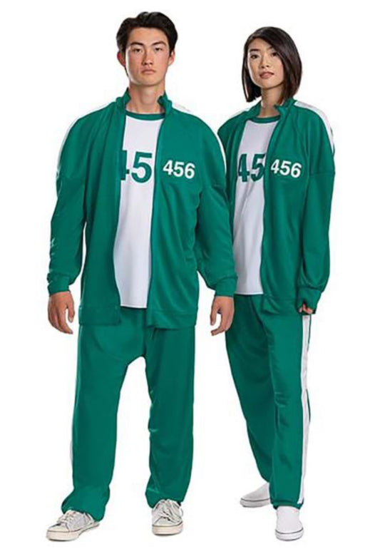 Squid Game Player 456 Track Suit for Adults