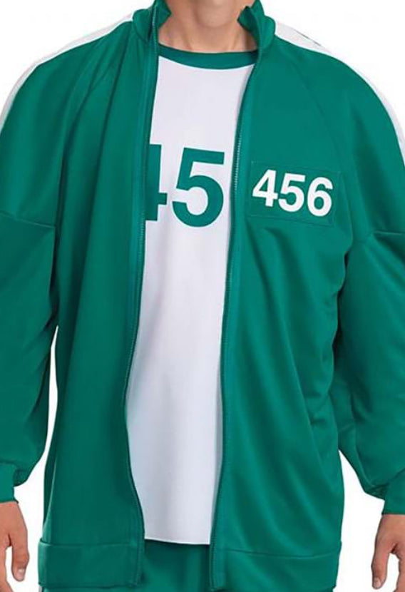 Squid Game Player 456 Track Suit for Adults