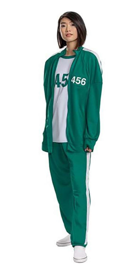 Squid Game Player 456 Track Suit for Adults