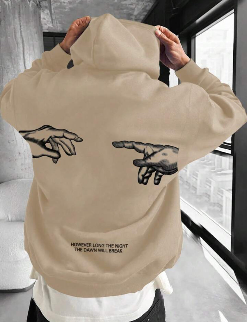 Hoodie ‘However long the night’