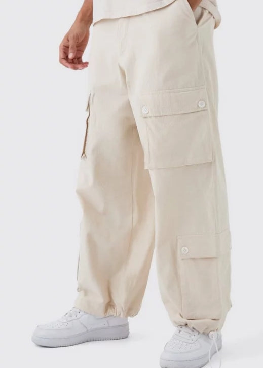 Parachute Ripstop Cargo Trousers