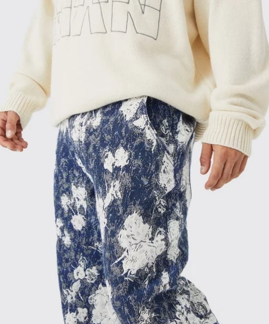 Relaxed Fit Tapestry Trouser