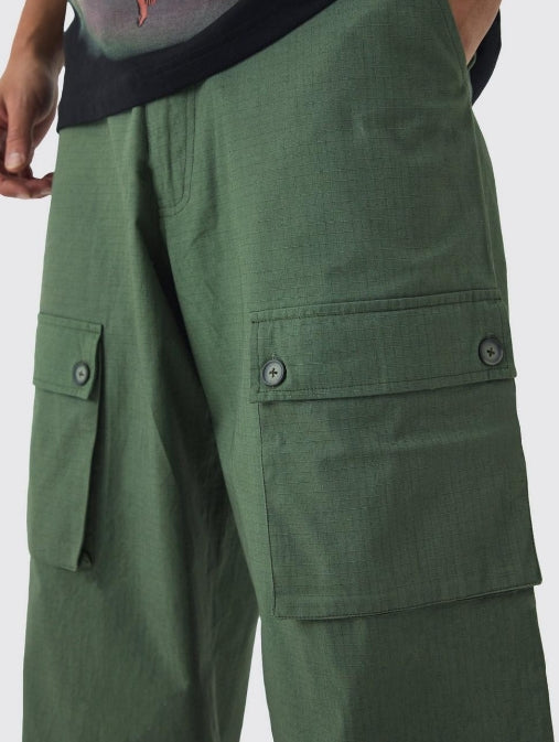 Parachute Ripstop Cargo Trousers