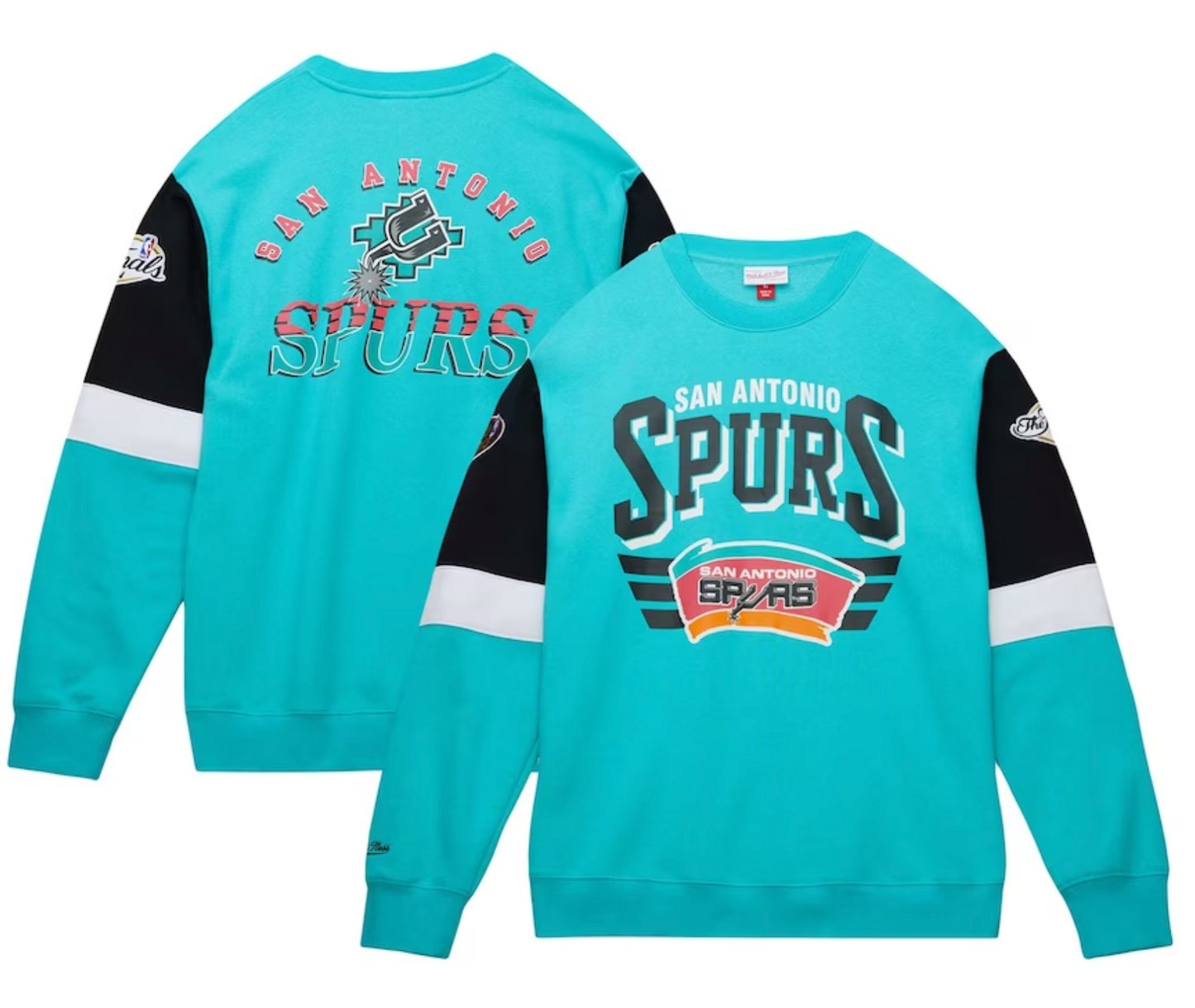 Hoodie SA Spurs By Mitchell & Ness