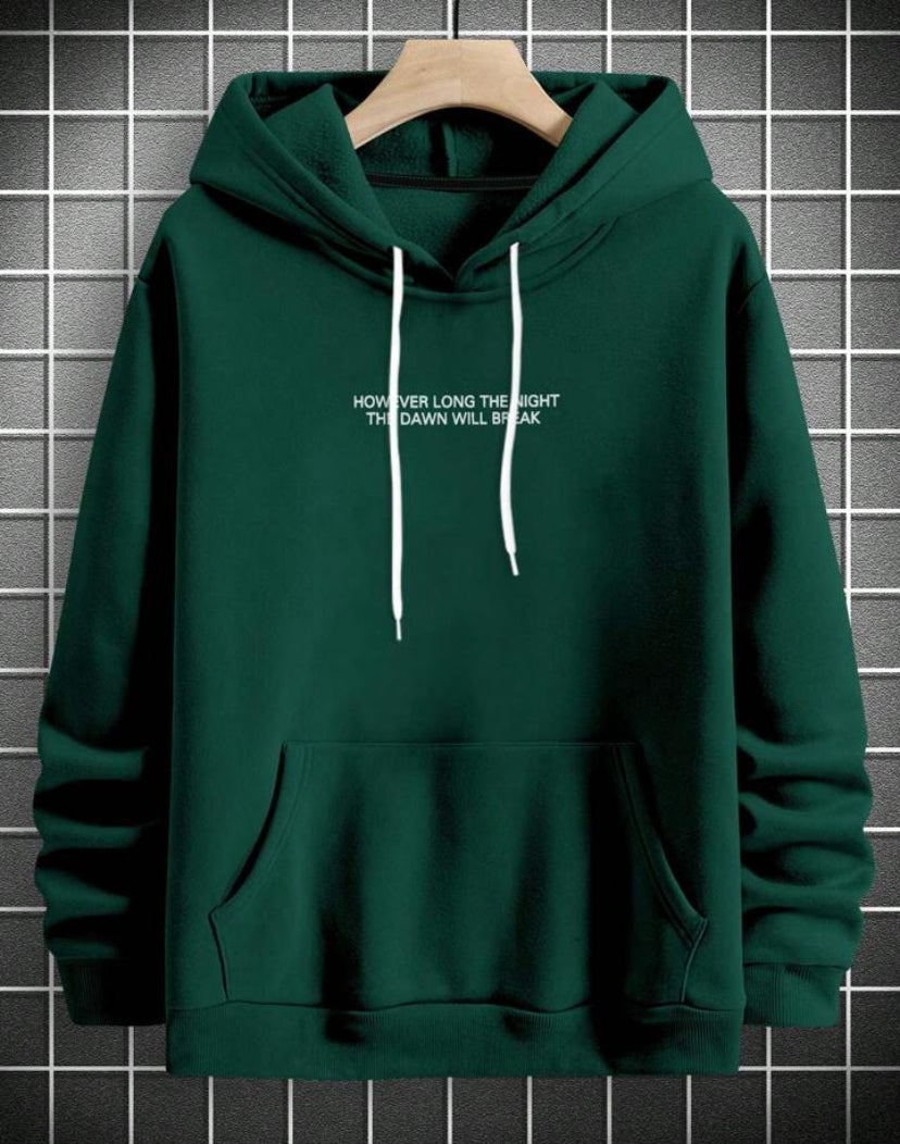 Hoodie ‘However long the night’